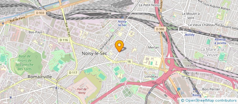 localisation de l'entreprise MONSIEUR OLIVIER SAVARESSE à NOISY-LE-SEC