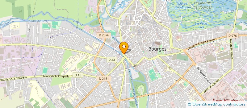 localisation de l'entreprise MONSIEUR OLIVIER SAYER  BOURGES