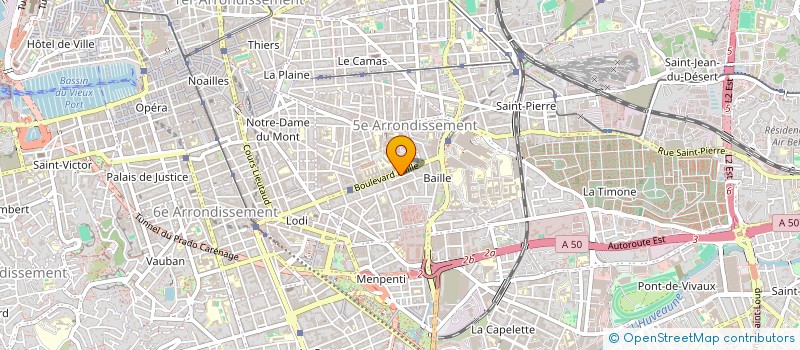 localisation de l'entreprise MONSIEUR OLIVIER SCANNAPIECO à MARSEILLE