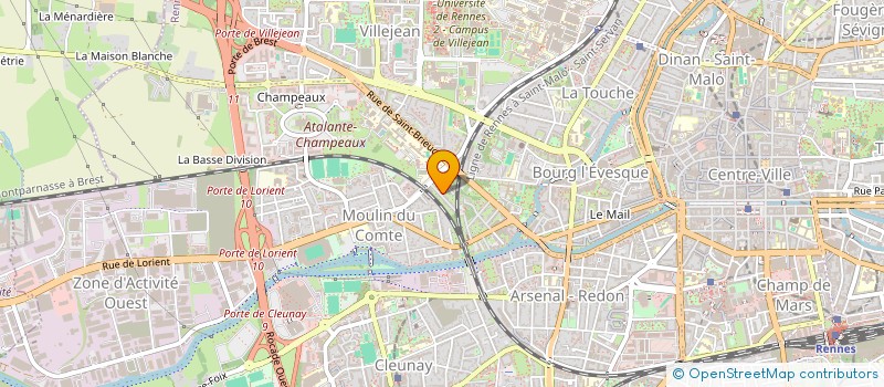 localisation de l'entreprise MONSIEUR OLIVIER SCHAAN  RENNES