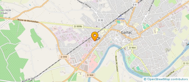localisation de l'entreprise MONSIEUR OLIVIER SCHADEGG à GAILLAC