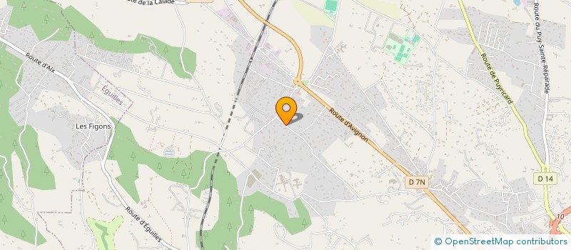 localisation de l'entreprise MONSIEUR OLIVIER SCHERRER  AIX-EN-PROVENCE