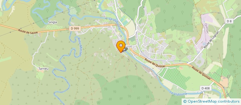 localisation de l'entreprise MONSIEUR OLIVIER SCHERRER  SAUVE