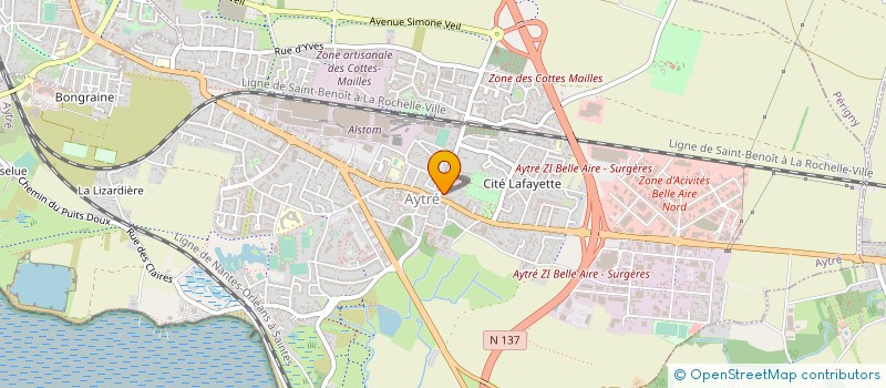 localisation de l'entreprise MONSIEUR OLIVIER SCHINDLER  AYTRE