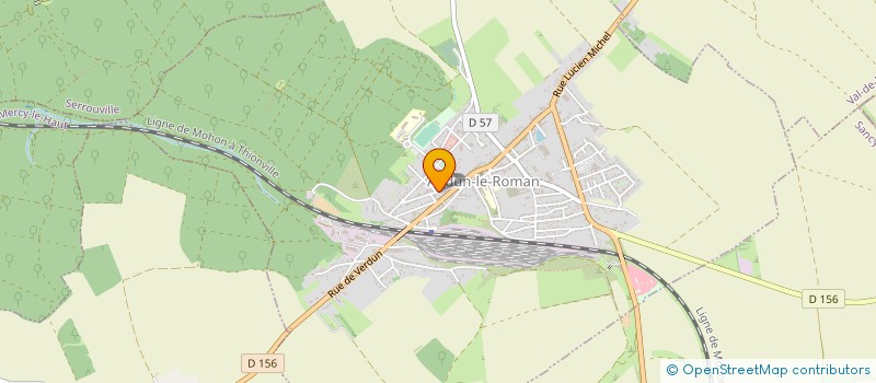 localisation de l'entreprise MONSIEUR OLIVIER SCHLICK  AUDUN-LE-ROMAN