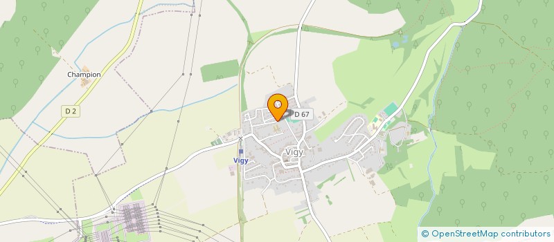 localisation de l'entreprise MONSIEUR OLIVIER SCHMITT  VIGY