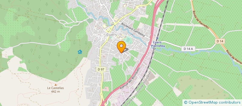 localisation de l'entreprise MONSIEUR OLIVIER SCHMITT  CUERS