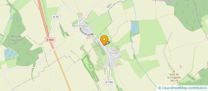 localisation de l'entreprise MONSIEUR OLIVIER SCHMITT  JUVILLE