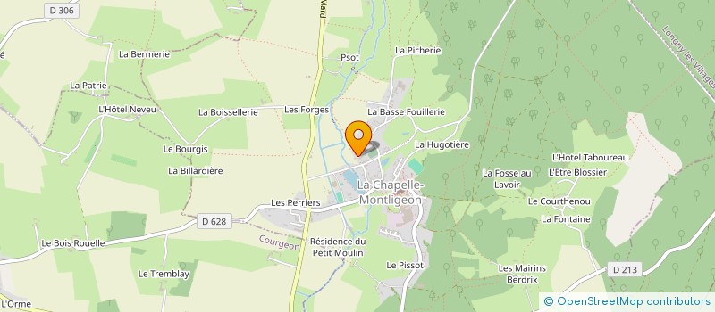 localisation de l'entreprise MONSIEUR OLIVIER SCHMITTAG à LA CHAPELLE-MONTLIGEON