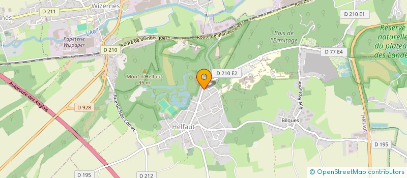 localisation de l'entreprise MONSIEUR OLIVIER SCHRIVE  HELFAUT