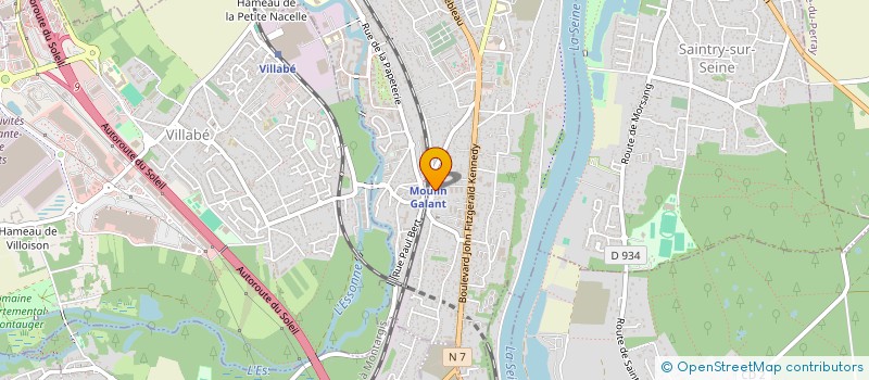 localisation de l'entreprise MONSIEUR OLIVIER SCICLUNA à CORBEIL-ESSONNES
