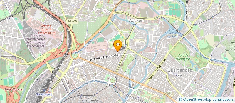 localisation de l'entreprise MONSIEUR OLIVIER SELIG à STRASBOURG