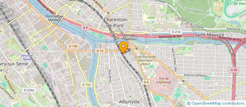 localisation de l'entreprise MONSIEUR OLIVIER SELON à MAISONS-ALFORT