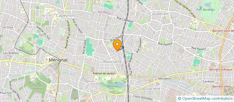 localisation de l'entreprise MONSIEUR OLIVIER SEMPE  BORDEAUX