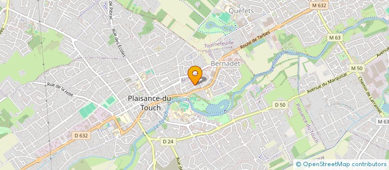 localisation de l'entreprise MONSIEUR OLIVIER SENDRA  PLAISANCE-DU-TOUCH