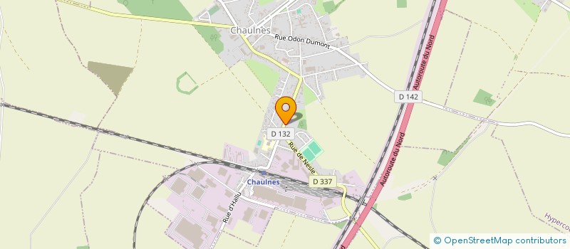 localisation de l'entreprise MONSIEUR OLIVIER SENE à CHAULNES