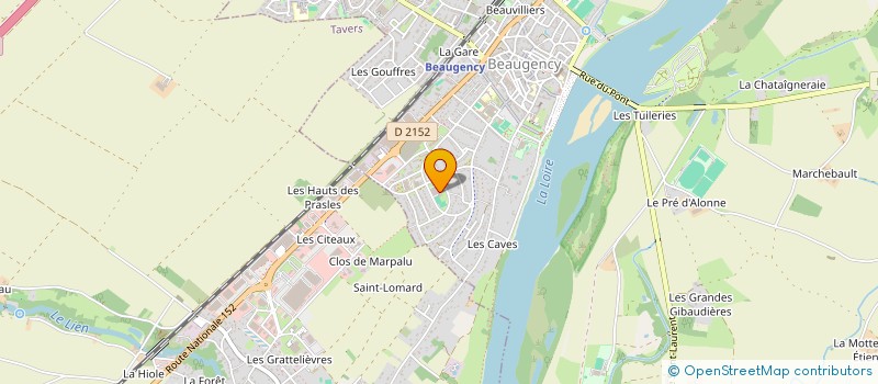 localisation de l'entreprise MONSIEUR OLIVIER SENE  BEAUGENCY