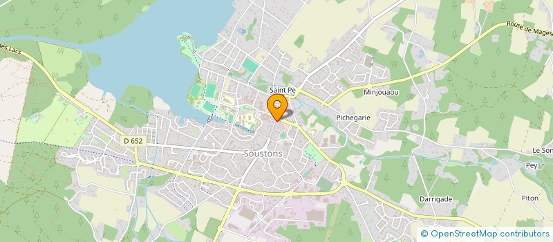 localisation de l'entreprise MONSIEUR OLIVIER SENI  SOUSTONS