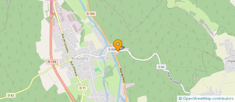 localisation de l'entreprise MONSIEUR OLIVIER SEPTFONS  ACQUIGNY