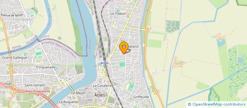 localisation de l'entreprise MONSIEUR OLIVIER SERRA  ARLES