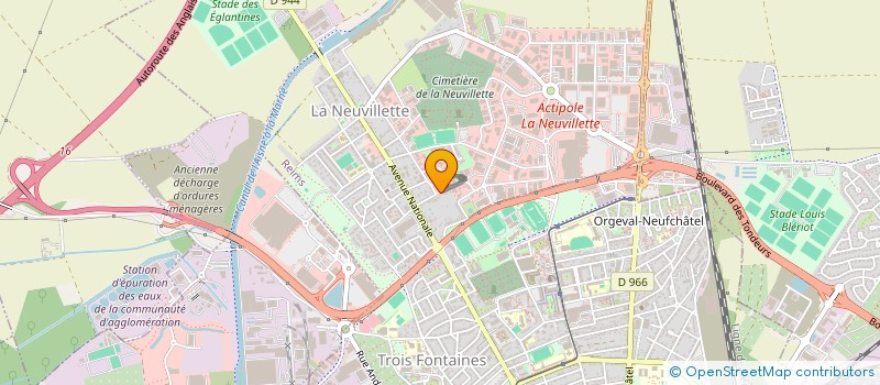 localisation de l'entreprise MONSIEUR OLIVIER SERRA  REIMS