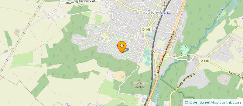 localisation de l'entreprise MONSIEUR OLIVIER SERRELL  ETRECHY