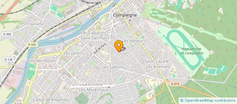 localisation de l'entreprise MONSIEUR OLIVIER SIBERTIN-BLANC  COMPIEGNE