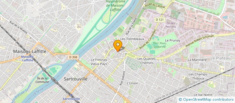 localisation de l'entreprise MONSIEUR OLIVIER SIGMAN à SARTROUVILLE