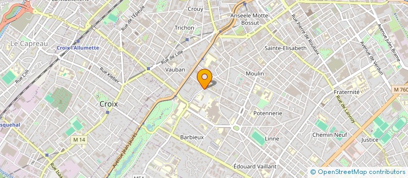 localisation de l'entreprise MONSIEUR OLIVIER SIGURE à ROUBAIX