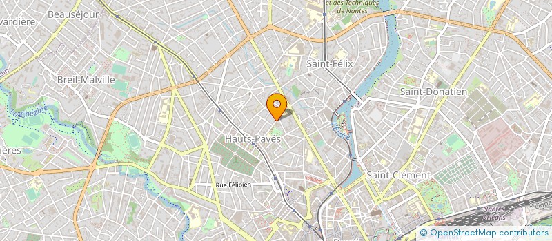 localisation de l'entreprise MONSIEUR OLIVIER SILVEN à NANTES