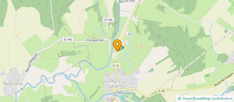 localisation de l'entreprise MONSIEUR OLIVIER SIMARD  CONFLANS-SUR-LANTERNE