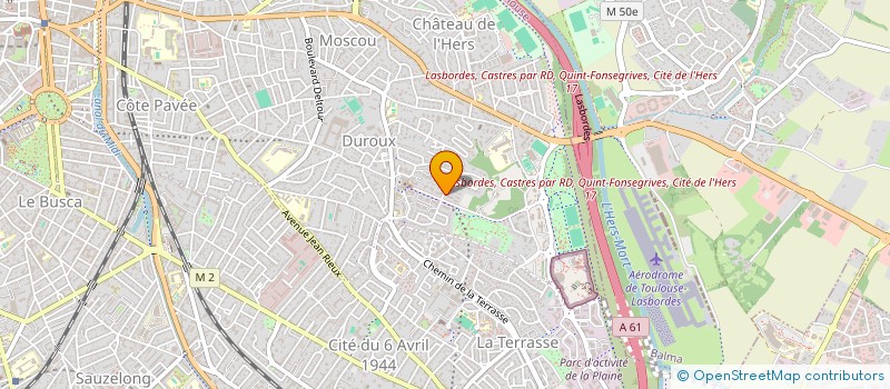 localisation de l'entreprise MONSIEUR OLIVIER SIMOENS à TOULOUSE