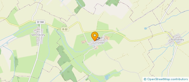 localisation de l'entreprise MONSIEUR OLIVIER SIMON  GIRIVILLER