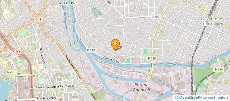 localisation de l'entreprise MONSIEUR OLIVIER SIMON à SAINT-MAUR-DES-FOSSES