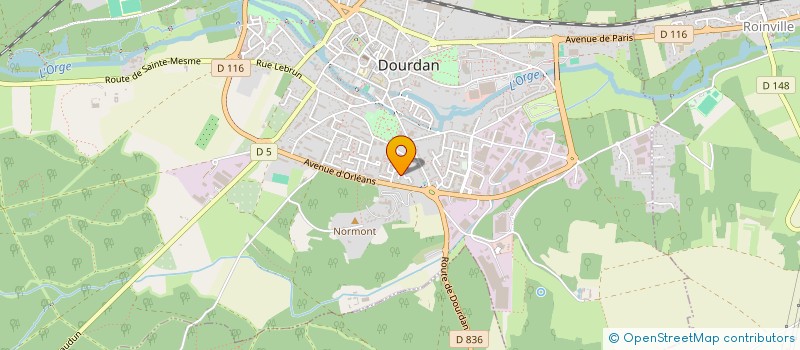 localisation de l'entreprise MONSIEUR OLIVIER SOBCZAK  DOURDAN