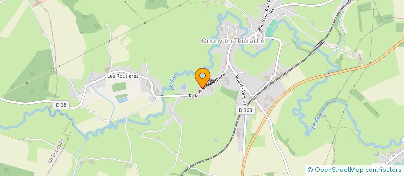 localisation de l'entreprise MONSIEUR OLIVIER SOCINSKI  ORIGNY-EN-THIERACHE