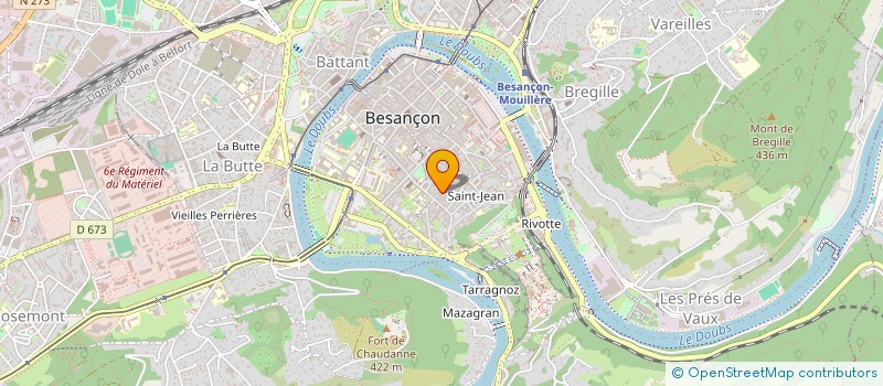 localisation de l'entreprise MONSIEUR OLIVIER SOHM à BESANCON