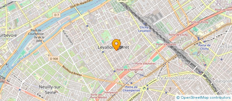 localisation de l'entreprise MONSIEUR OLIVIER SOLER à LEVALLOIS-PERRET