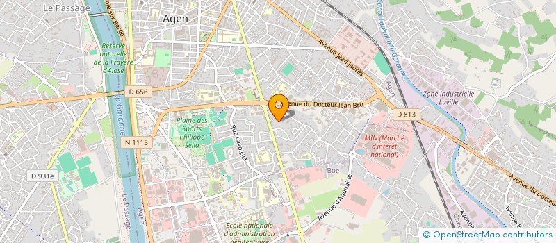 localisation de l'entreprise MONSIEUR OLIVIER SOLTERO  AGEN