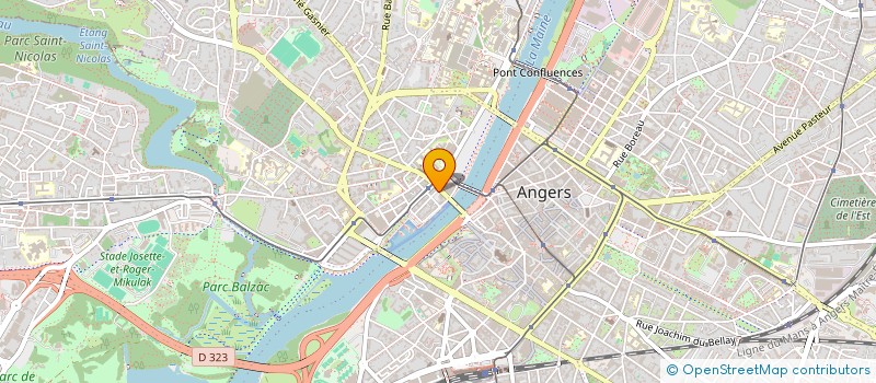 localisation de l'entreprise MONSIEUR OLIVIER SOREAU à ANGERS