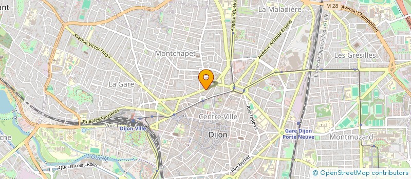 localisation de l'entreprise MONSIEUR OLIVIER SORIC  DIJON