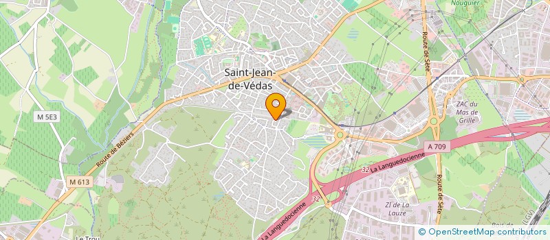 localisation de l'entreprise MONSIEUR OLIVIER SOULAGNES  SAINT-JEAN-DE-VEDAS