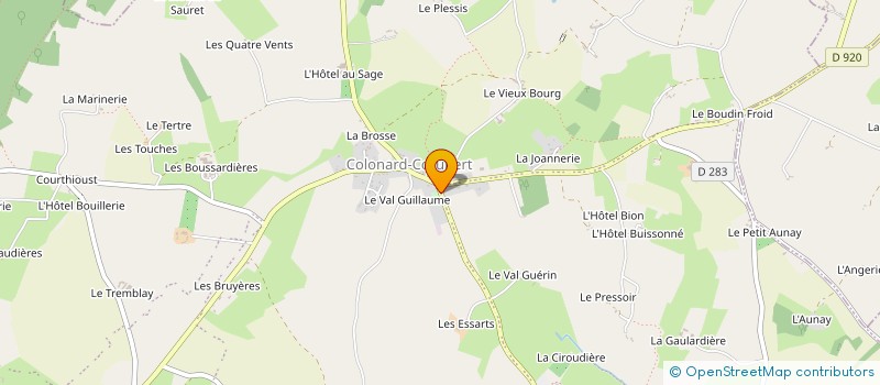 localisation de l'entreprise MONSIEUR OLIVIER STEIGELMANN à PERCHE-EN-NOCE