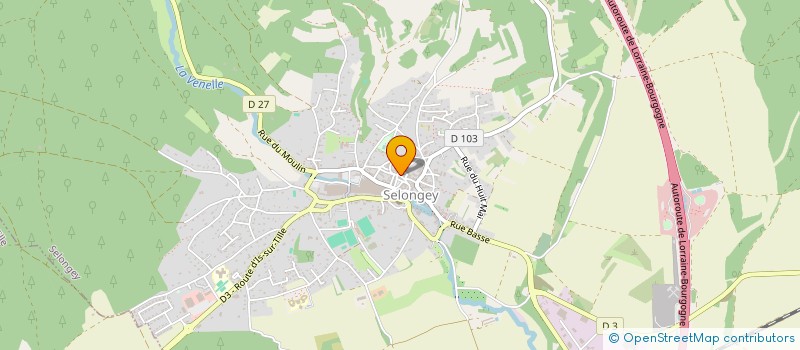 localisation de l'entreprise MONSIEUR OLIVIER STEPHAN à SELONGEY