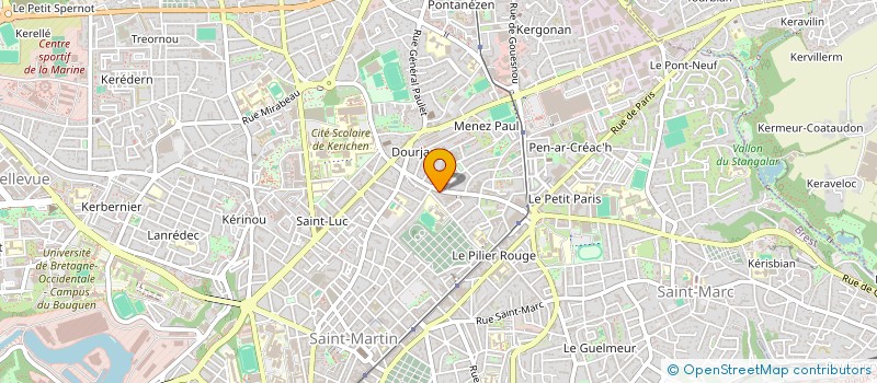 localisation de l'entreprise MONSIEUR OLIVIER STEPHAN à BREST