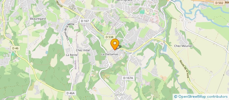 localisation de l'entreprise MONSIEUR OLIVIER STOECKEL  JARDIN