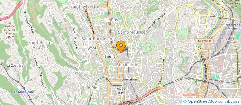 localisation de l'entreprise MONSIEUR OLIVIER STOPPINI à NICE