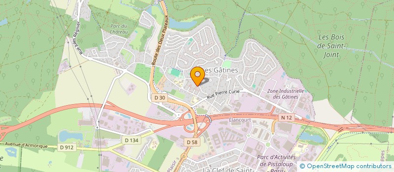 localisation de l'entreprise MONSIEUR OLIVIER STOUFF  PLAISIR