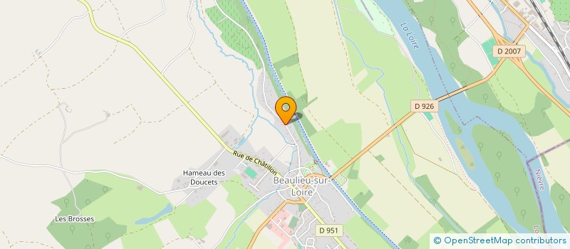 localisation de l'entreprise MONSIEUR OLIVIER STRACK à BEAULIEU-SUR-LOIRE