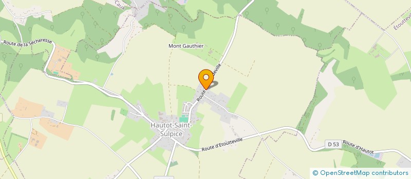 localisation de l'entreprise MONSIEUR OLIVIER SURAIS  ETOUTTEVILLE